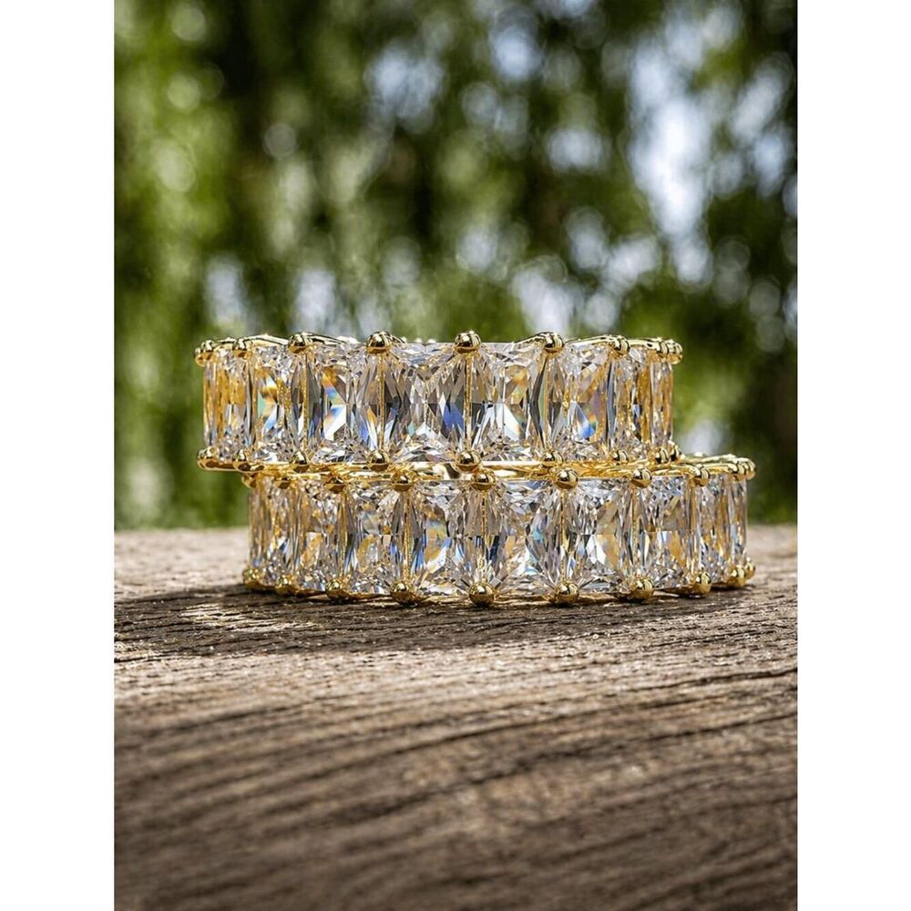 9ct Gold Baguette Ring 